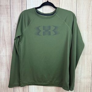 Under Armour Kids Olive Long Sleeve Shirt